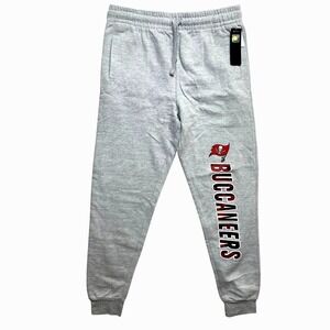 Tampa Bay Buccaneers Sweatpants Mens XL Gray Jogger NFL Team Apparel
